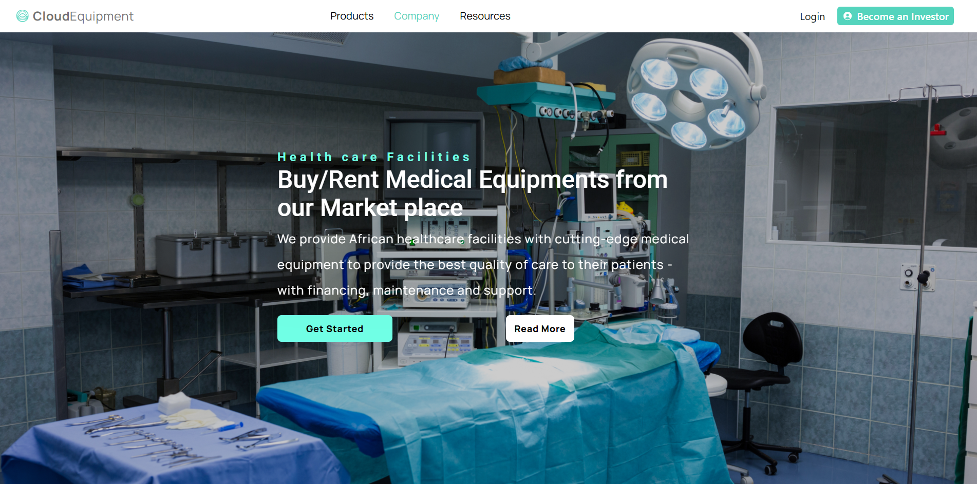 Cloud Equipment screenshot