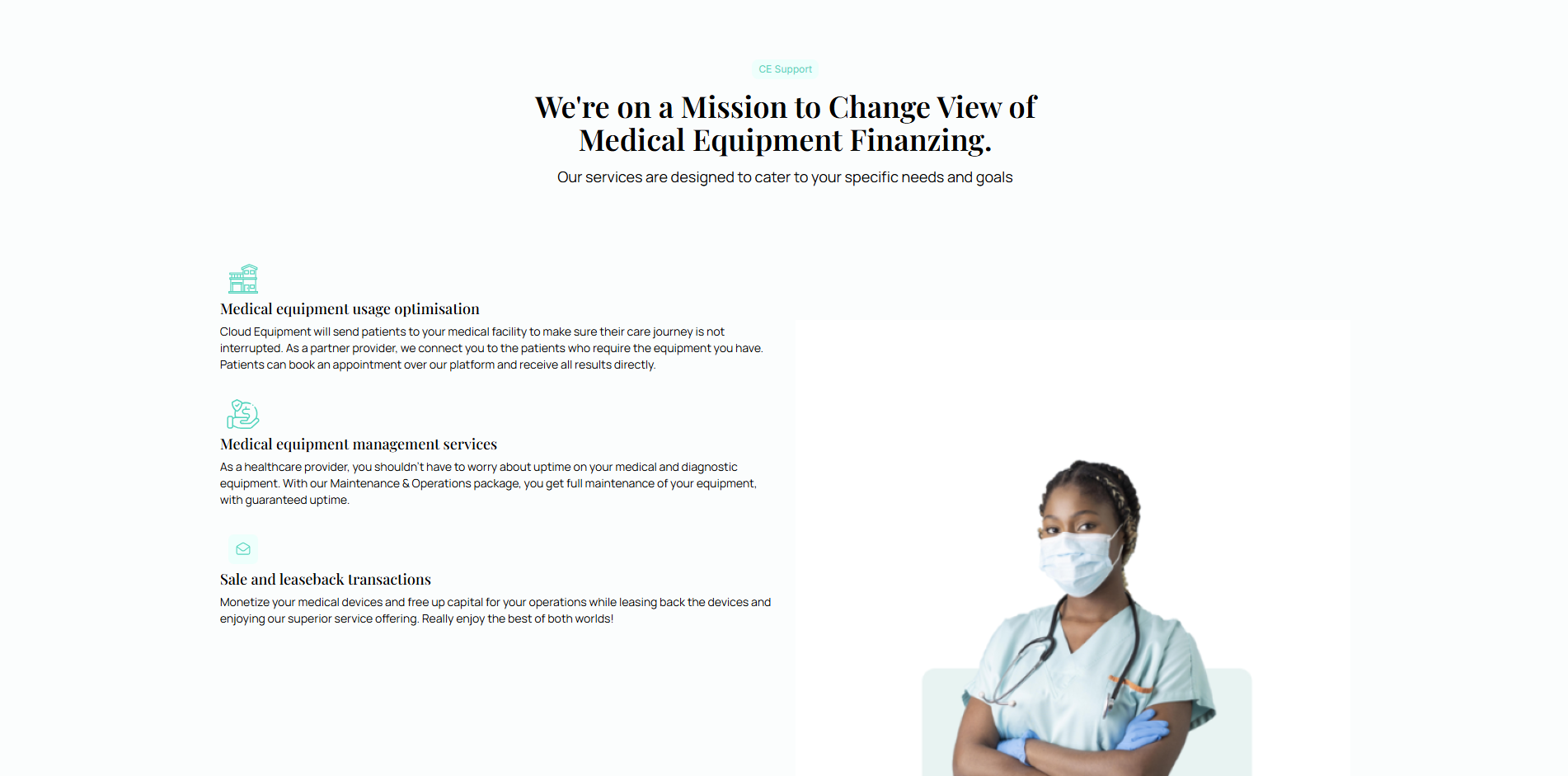 Cloud Equipment screenshot